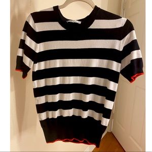 Zara Short Sleeve Knit Top
